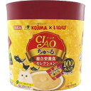 チャオちゅ～る100P 総合栄養食セレクション ［ちゅーる］ 14g×100本入り（25本×4種）