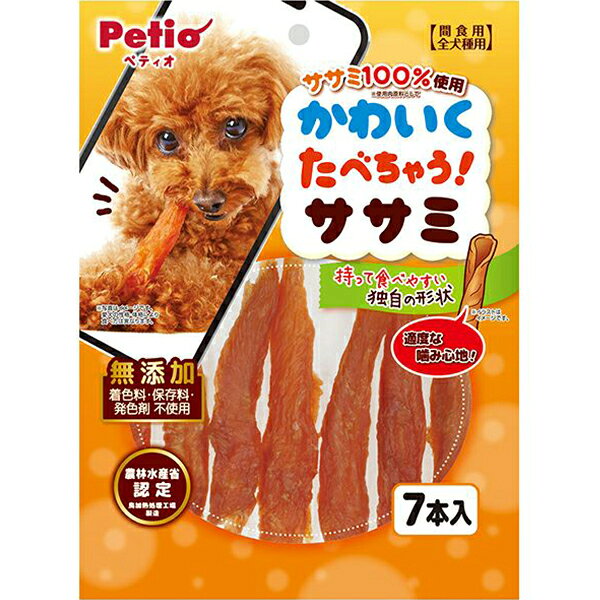 低脂肪な鶏ササミを持って食べやすいロール形状に仕上げました！ササミそのまま100％使用（※使用肉原料として）。着色料・保存料・発色剤・食塩 不使用。農林水産省認定 鳥加熱処理工場製造。 【 原材料 】 鶏ササミ、グリセリン 【 保証分析値 】 たん白質：64.0％以上、脂質：4.0％以上、粗繊維：0.5％以下、灰分：6.0％以下、水分：18.0％以下 【 代謝エネルギー 】 348kcal/100g 【 原産国 】 中国 【 メーカー名 】 ペティオ 【 JANコード 】 4903588131561
