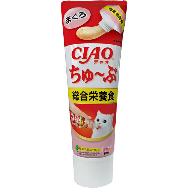 Rakuten - チャオ ちゅ～ぶ 総合栄養食 まぐろ 80g［ちゅーぶ］