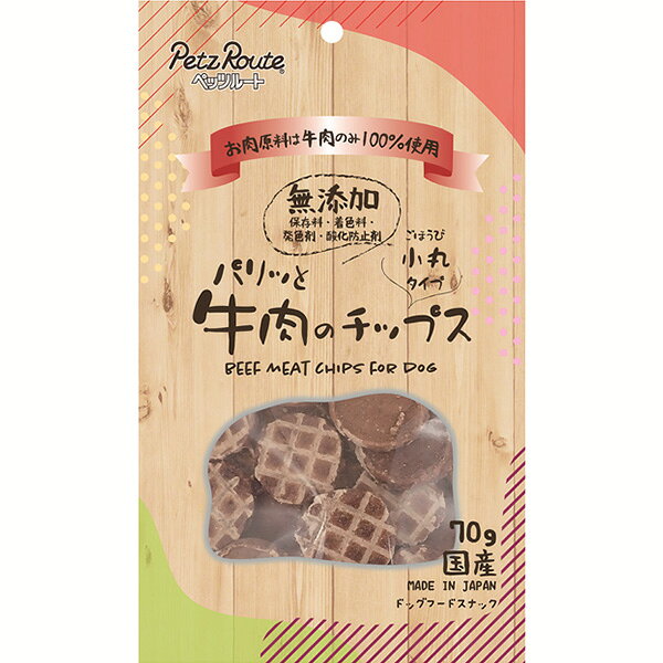 パリッと牛肉のチップス 70g