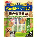 いなば ちゅるビ~ごはん ささみと焼ささみ 野菜入り 10g×7袋(4)