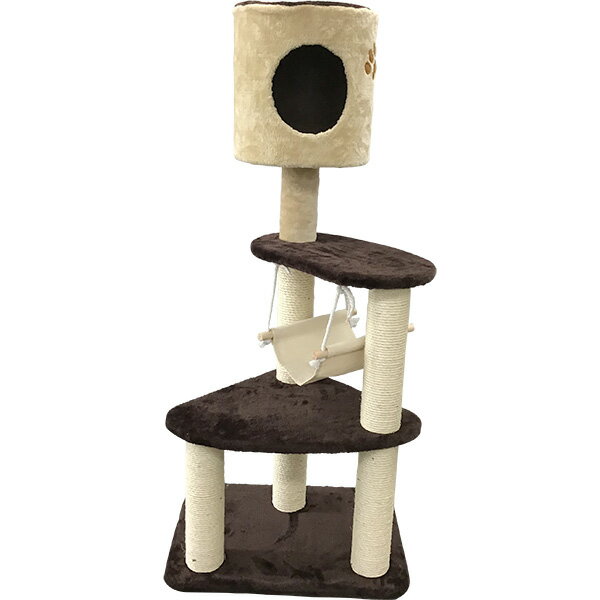 アスレチックキャットタワーハンモック