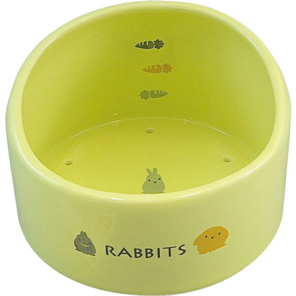 うさぎのフード付食器 600ml