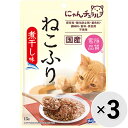 【セット販売】ねこふり 煮干し味 15g×3コ