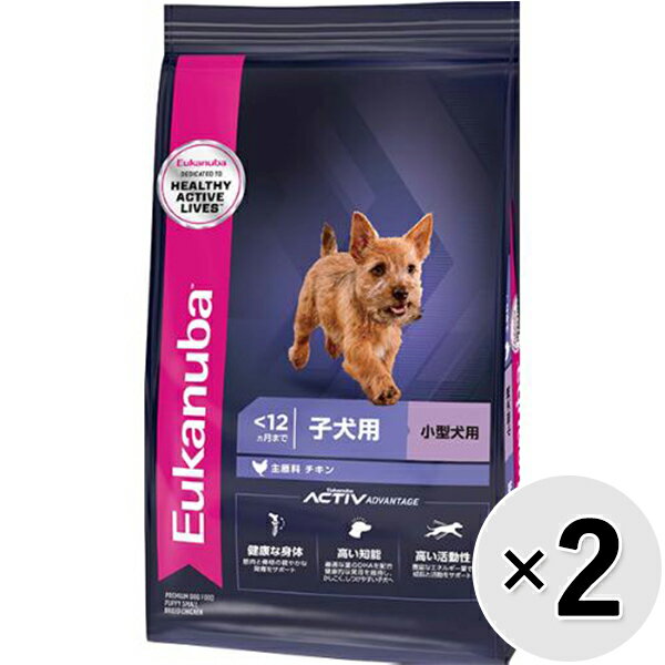 Rakuten - 【セット販売】ユーカヌバ 子犬用 小型犬用12ヶ月まで 2.7kg×2コ〔26030526dd〕