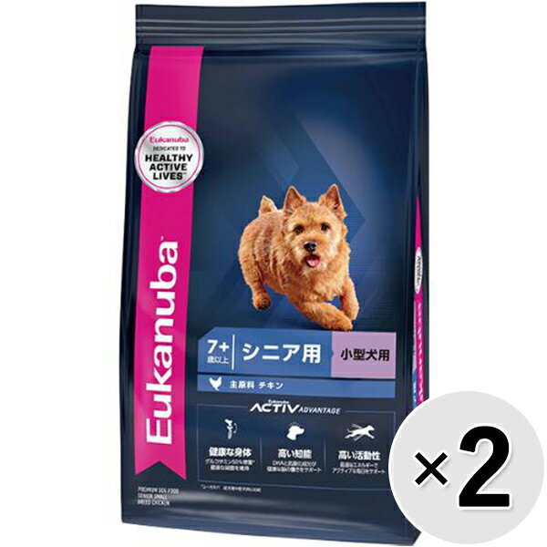Rakuten - 【セット販売】ユーカヌバ シニア用 小型犬用7歳以上 2.7kg×2コ〔26040535dd〕〔26030526dd〕