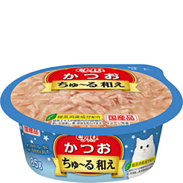Rakuten - 【単品】チャオ ちゅ〜る和え カップ かつお 85g ［ちゅーる］〔26030857cw〕