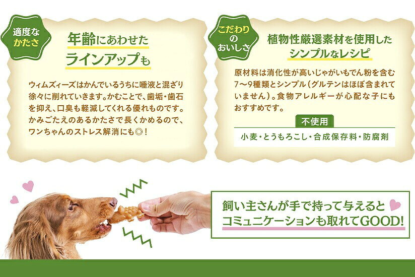 ウィムズイーズ バラエティパック XS 6個入り pets-kojima-10103249 ペットの専門店コジマ楽天市場店 サンプル画像3