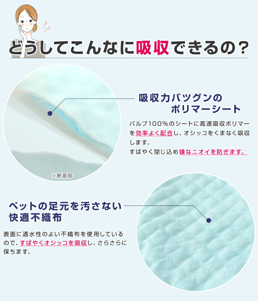 脱臭ゼリーシーツ ワイド 50枚