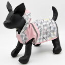 【Sanrio　サンリオ】　レインコート　くすみギンガム【6号】　サイズ交換可　ペット服　小型犬　犬服　ドックウェア　秋冬　かわいい