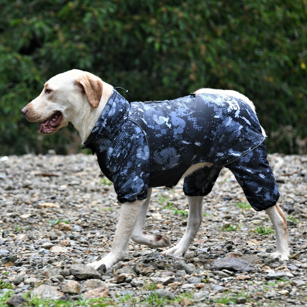 【GEWALK ジウォーク】　 ドリズル　サーマル　オーバーオール 【XXL】　犬 いぬ イヌ DOG 服 アウトドア