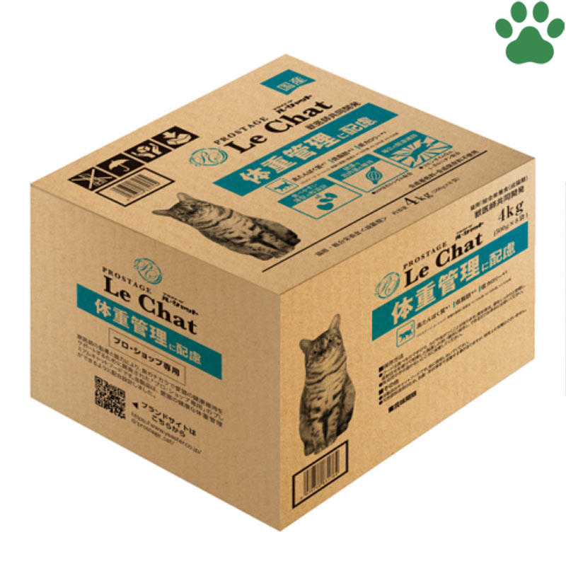 Rakuten - [正規品] イースター　猫ドライ　プロステージ　ル・シャット　体重管理に配慮　4kg（500g×8）国産　ルシャット　キャットフード　成猫　小粒　多頭飼育