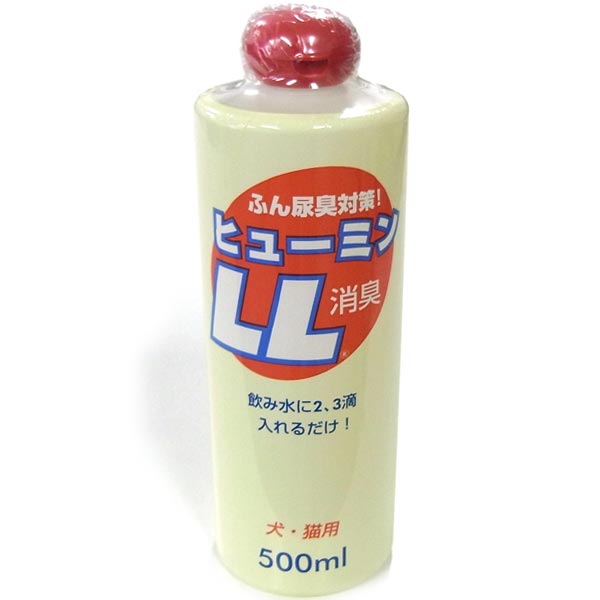 バイオ　犬猫用　糞尿臭対策　ヒューミン LL 500ml　100％天然原料