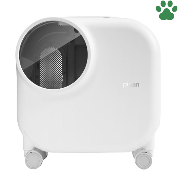 PIDAN 猫用 トラベルボックス (スマートペットトラベルボックス) 換気システム LEDライト付きキャリー キャリーケース キャリーバッグ キャリーカート ...