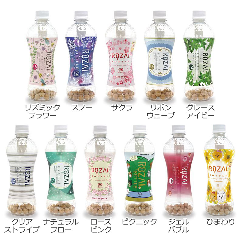 ROZAI BOTTLE　ロザイボトル　ペット用　サプリメントウォーターボトル　450mL用　ボトルのみ水道水を入れて2時間置くだけ　ミネラル補給　犬　猫　かわいい　オシャレ　かっこいい　ウォーター　飲み水　給水　ペット用水　日本製　ギフト　プレゼント　変わり種 pets-10133798 ザ・ペットマート サンプル画像2