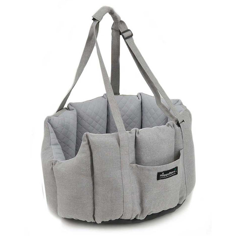 HappyDays ドライブベッド＆キャリー 【グレー】 ペットプロジャパンのサムネイル