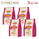 ナチュラル チョイス 小型犬用 エイジングケア [シニア犬用] チキン＆玄米 本品は、好き嫌いが多い小型犬のために、第一主原料にチキン（肉）を使用し、小さい口・顎に合わせた独自の小粒設計とともに、抜群のおいしさを実現しています。 シニア犬の関節の健康維持に必要なオメガ3脂肪酸を豊富に含むフィッシュオイルと、コンドロイチン・グルコサミンを豊富に含むチキンを原材料に使用しています。 また、玄米やサツマイモなど、バランスの良い食物繊維の組み合わせで腸内環境の健康維持に配慮するとともに、長生きの小型犬の健康を維持し、免疫力を維持するため、自然素材由来の抗酸化成分を配合しています。さらに、芯までふやけやすい粒設計を実現しており、シニア犬のニーズに合わせてやわらかくしてあげられます。 ◎皮膚・被毛の健康維持 鶏脂やフィッシュオイルなどに含まれる必須脂肪酸であるオメガ3と6の適切なバランスを参考に設計し、皮膚・被毛の健康維持をサポート。 ◎脳と視力の健康維持 DHAを豊富に含むフィッシュオイル配合。 ◎第一主原料にチキン（肉）を使用 好き嫌いが多い小型犬のために、抜群のおいしさを実現。 ◎尿路結石の形成に配慮 ストルバイト結石が形成されにくくするために、マグネシウムなどのミネラルバランスを調整。 ◎自然素材由来の抗酸化成分 長生きの小型犬の健康を維持し免疫力を維持するため、自然素材由来の抗酸化成分ビタミンCを含むサツマイモを配合。 ◎腸内環境の健康維持 玄米やサツマイモなど、バランスの良い食物繊維の組み合わせで腸内環境の健康維持に配慮。 ◎シニア犬の関節の健康維持 関節の健康維持のために、オメガ3脂肪酸が豊富なフィッシュオイルを原料に使用。 また、コンドロイチン・グルコサミンを豊富に含むチキンを使用。 ◎ふやけやすい粒 ニュートロの高い製造技術により、芯までふやけやすい粒設計を実現。 シニア犬のニーズに合わせてフードをやわらかくしてあげられます。 ◎独自の小粒設計 小型犬でもおいしく食べられるよう粒を小さくし、噛ませるために独自の形状を工夫。 原材料 チキン（肉）、チキンミール（グルコサミン、コンドロイチン源）、大麦（食物繊維源）、エンドウマメ、粗挽き米、玄米（食物繊維源）、タンパク加水分解物、鶏脂*（オメガ6脂肪酸源）、米糠、オートミール、ビートパルプ、フィッシュオイル*（オメガ3脂肪酸、DHA源）、チアシード、ココナッツ、トマト（βカロテン源）、乾燥卵、パンプキン、ケール、ホウレンソウ、ビタミン類（A、B1、B2、B6、B12、C、D3、E、コリン、ナイアシン、パントテン酸、ビオチン、葉酸）、ミネラル類（カリウム、クロライド、セレン、ナトリウム、マンガン、ヨウ素、亜鉛、鉄、銅）、アミノ酸類（メチオニン）、酸化防止剤（ミックストコフェロール、ローズマリー抽出物、クエン酸）＊ミックストコフェロールで保存 成分 ［保証成分値］ タンパク質 26.0% 以上/ 脂質 14.0% 以上/ 粗繊維 4.0% 以下/ 灰分 10.0% 以下/ 水分 10.0% 以下/ ［その他含有成分］ ビタミンE 60IU/kg 以上/ タウリン 0.2% 以上/ セレン 0.35mg/kg 以上/ オメガ6脂肪酸 2.0% 以上/ DHA 0.05% 以上/ オメガ3脂肪酸 0.2% 以上/ ビタミンC 100mg/kg 以上/ α-リノレン酸 0.10% 以上/ ［代謝エネルギー］365kcal/100g その他注意事項 ■成犬用総合栄養食 本品は、ペットフード公正取引協議会の定める分析試験の結果、総合栄養食の基準を満たすことが証明されています。 ■AAFCO栄養基準 本品は、AAFCO（米国飼料検査官協会）規定の分析試験により、幼猫、妊娠猫、授乳猫の健康維持に適したバランスの良い総合栄養食であることが証明されています。 ※本ページ内の製品パッケージ写真、イラスト、粒写真はイメージ図です ニュートロ™とは ニュートロ™は、1926年からペットフードを製造し90年以上の歴史をもつペットフードブランド。 ワンちゃん・ネコちゃんとの幸せと健康のため、厳選された自然素材を使用し、長きにわたりナチュラルフードを作り続けています。 ナチュラルフードとは 自然素材を使用して作られた食事のうち、以下の条件を満たすものをナチュラルフードと呼びます。 ・化学合成物を含まない* ・着色料を含まない ・合成の酸化防止剤を使用しない *但し総合栄養食の場合、栄養バランス上欠かせないビタミン、ミネラル、アミノ酸類のみに化学合成物を使用している場合は「ナチュラル」を標ぼうすることができると、ペットフードの表示に関する公正競争規約施行規則に定められています。