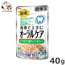 ★【今月のお買い得商品】アイシア 健康缶 パウチ オーラルケア まぐろ ゼリー 40g