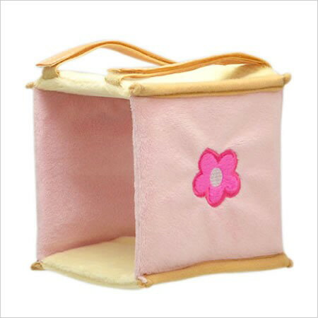 三晃 小鳥の四角ベッド B34 小鳥用 ベッド ハウス 布