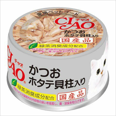 乐天商城 - いなば CIAOかつおホタテ貝柱入り 85g