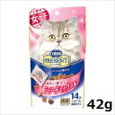 コンボ プレゼント キャット 女の子 味わい豊かなシーフードミックス味 42g(3g×14袋)