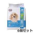 ★【今月のお買い得商品】ペットアイ ホワイトシーツ レギュラー お徳用 180枚入×6個セット