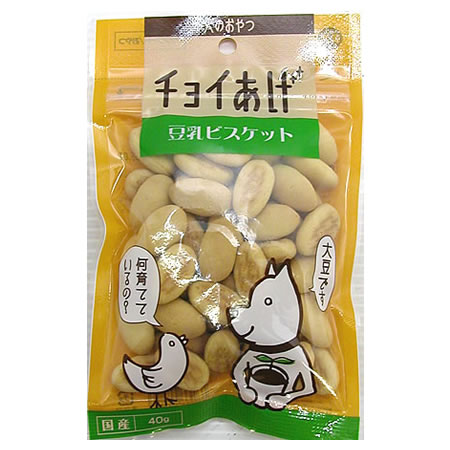 チョイあげ 豆乳ビスケット 40g