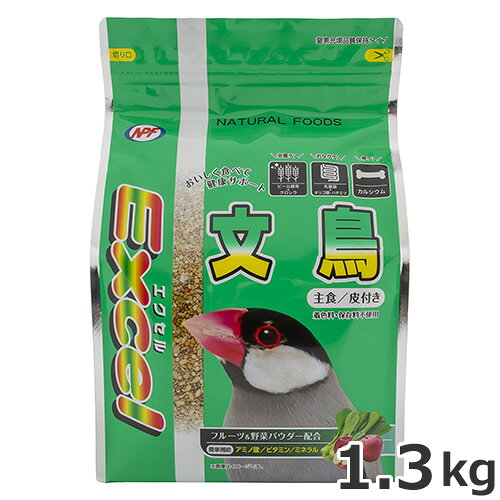 原材料キビ（皮付き）、アワ（皮付き）、ヒエ（皮付き）、カナリアシード（皮付き）、青米、アワ（皮むき）、赤アワ・赤キビ（皮付き）、ボレー粉、※アワ（皮むき）には、リンゴ・小松菜・ビール酵母・クロレラ、ハチミツ・乳酸菌（フェカリス菌）・オリゴ糖・カルシウムが添加してあります。成分表水分10．4％以下、粗蛋白質9．9％以上、粗脂肪4．4％以上、粗繊維6．8％以下、粗灰分3．8％以下エネルギー365kcal／100g・フルーツ＆野菜と元気をサポートする6つの素材をムキアワにプラス！・食べやすさに配慮しました。・おいしく食べて健康をサポート！