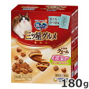 ユニチャーム 銀のスプーン 三ツ星グルメ お魚味クリーム 毛玉ケア 180g キャットフード ドライ 総合栄養食 国産