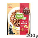 ★【5/11までSALE】日本ペットフード コンボ キャット ピュア 15歳以上 まぐろ味・鶏肉・かつお節添え 200g 猫 魚 鶏 ドライフード シニア 国産