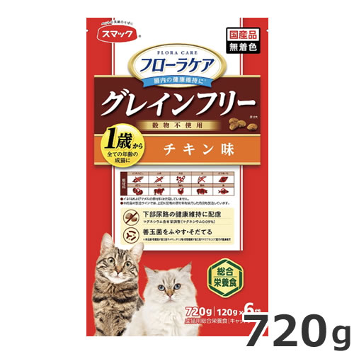 スマックフローラケアCATチキン味...