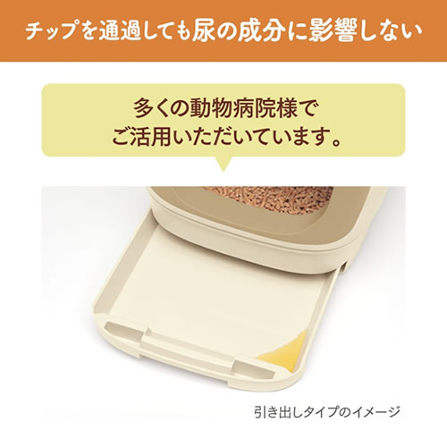 エステー ニャンとも清潔トイレ 脱臭・抗菌 チップ 極小の粒 2.5L システムトイレ用 猫砂 猫トイレ 消臭