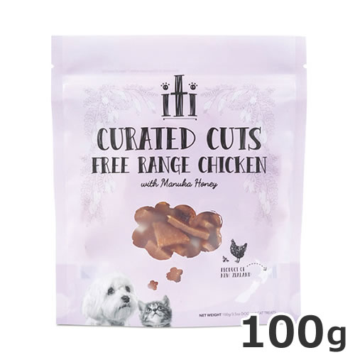 スリーイレブン iti（イティ） 凝縮カットチキン 口腔ケア 100g 犬猫用 おやつ サプリメント