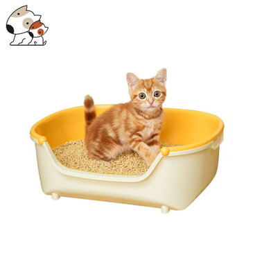 花王 ニャンとも清潔トイレセット 子ねこ用 アイボリー&オレンジ コンパクトタイプ