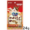 ユニチャーム 銀のスプーン かつお節チップinクッキー まぐろ・チキン味 24g 猫用 おやつ