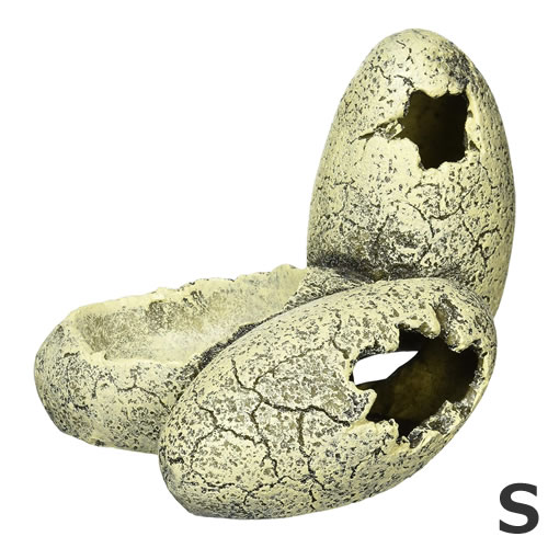 ●GEX エキゾテラ 恐竜の卵 S PT2840 両生類 爬虫類 レイアウト 置物 シェルター 隠れ家