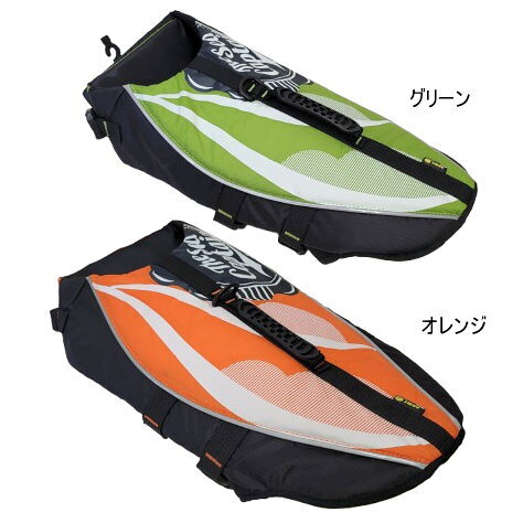 スイミングベスト L 大型犬 オレンジ グリーン ライフベスト ライフジャケット 水...