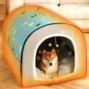 PETTENA ペットホウス オールシーズン ドーム型 ペットベッド 犬 猫 ベッド 冬 おしゃれ ハウス 暖かい ペット ふわふわ 犬用ベッド ネコベッド ド...