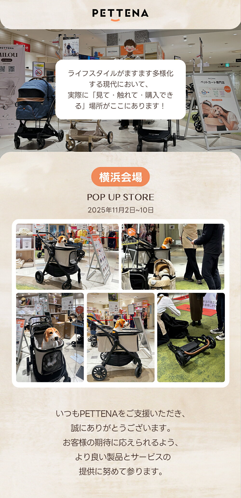 \本日限定3000円OFF/⭐️PETTENA TERRA 中型ペットカート 軽快走行 分離式 4輪ペット...