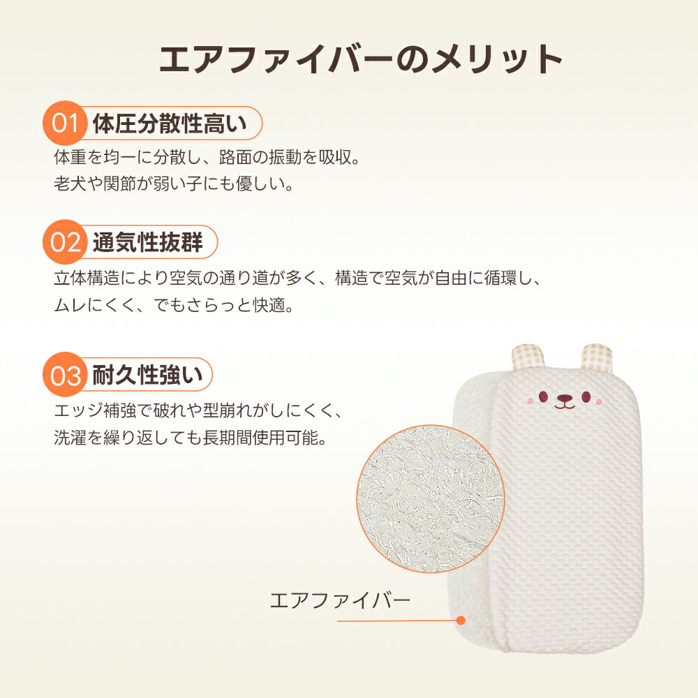 ペットカートクッション 冷感 犬 猫 取り付け...の紹介画像3