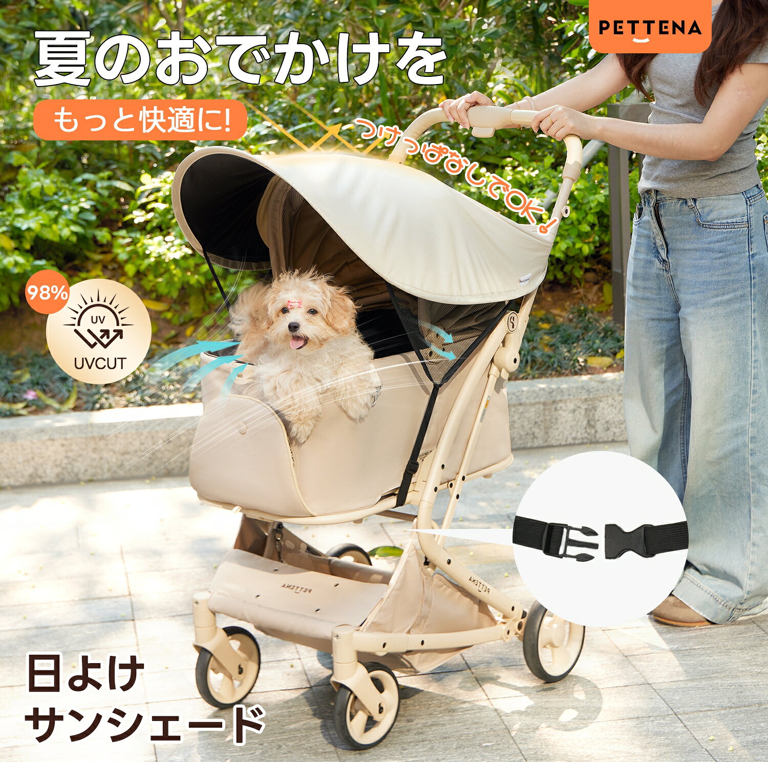 楽天市場】UVカット（キャリーバッグ・カート｜犬用品）：ペット