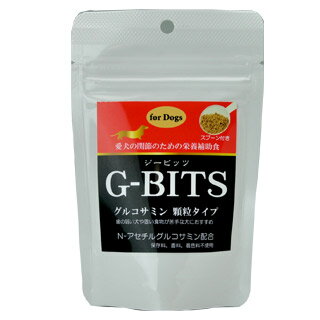 颗粒, 粉状型 - 【サンユー】ジービッツグルコサミン顆粒　犬用　80g