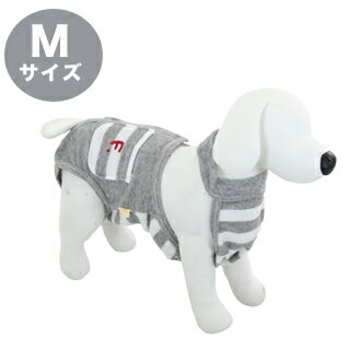 【フルオブビガー】しましまパイルサロペット マナーガード　M