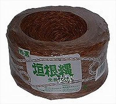 Rakuten - 【タカショー】棕梠縄垣根印平巻(3mm×50m) 色：茶/1個 【M】