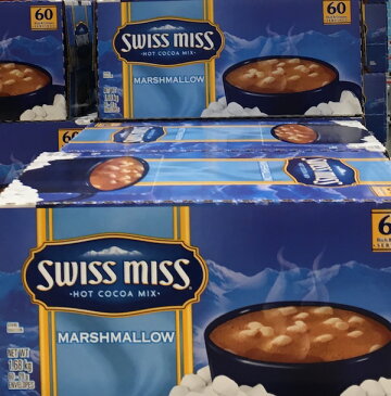 【増税による値上げはしていません】コストコ #591632 SWISSMISS MARSHMALLOW スイスミス ミルクチョコレートココア(マシュマロ入り)60袋入り【Z】