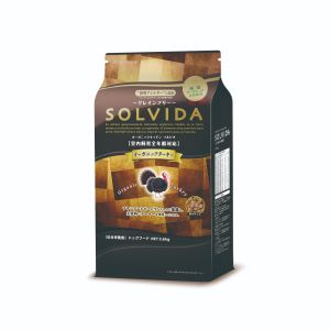 【PET】ソルビダ グレインフリー ターキー 室内飼育全年齢対応 3.6kg【W】