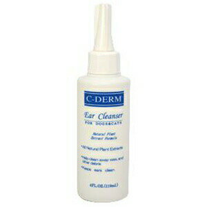 【PET】【C-DERM】イヤークレンザー【4オンス(119ml)】JAN:0746495672000【P】