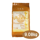 【ポイント10倍】C&R プレミアムドッグ レギュラー 9.08kg(20ポンド)【普通粒】【ドッグフード・成犬・アダルト・ドライフード・ペットフード・無添加・...