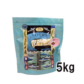 乐天商城 - ロータス　グレインフリー　フィッシュレシピ　小粒　5kg　【ロータス（LOTUS）/ロ—タス ドッグフード/ドライフード/成犬用（アダルト）/ペットフード/正規品/送料無料】