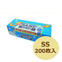 驚異の防臭素材BOS(ボス） ここが嬉しい！うんちの後も臭いを気にせずお散歩できる。車内でも快適！袋に入れて、結んでゴミ箱に捨てるだけ！トイレに流さないから水が節約できる！（1回あたり約13L※一般家庭用トイレの場合） ご使用方法はとってもかんたん！！ ●1枚ずつ引き出す。 ●袋に入れる。 ●袋の口を数回ねじりしっかり結ぶ●そのまま捨てる 商 品 説 明 原料樹脂 ポリエチレン他 内容量 200枚 サイズ 17cm×27cm 袋の色 水色 マチ なし